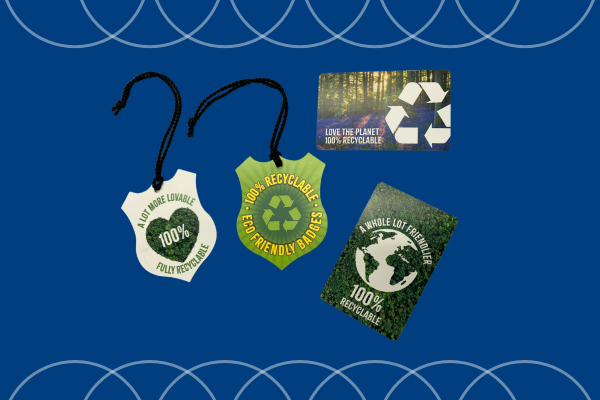 eco friendly badges